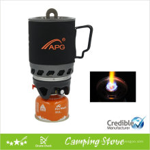Backpacking portable butane gas stove,stove for camping,solo stove